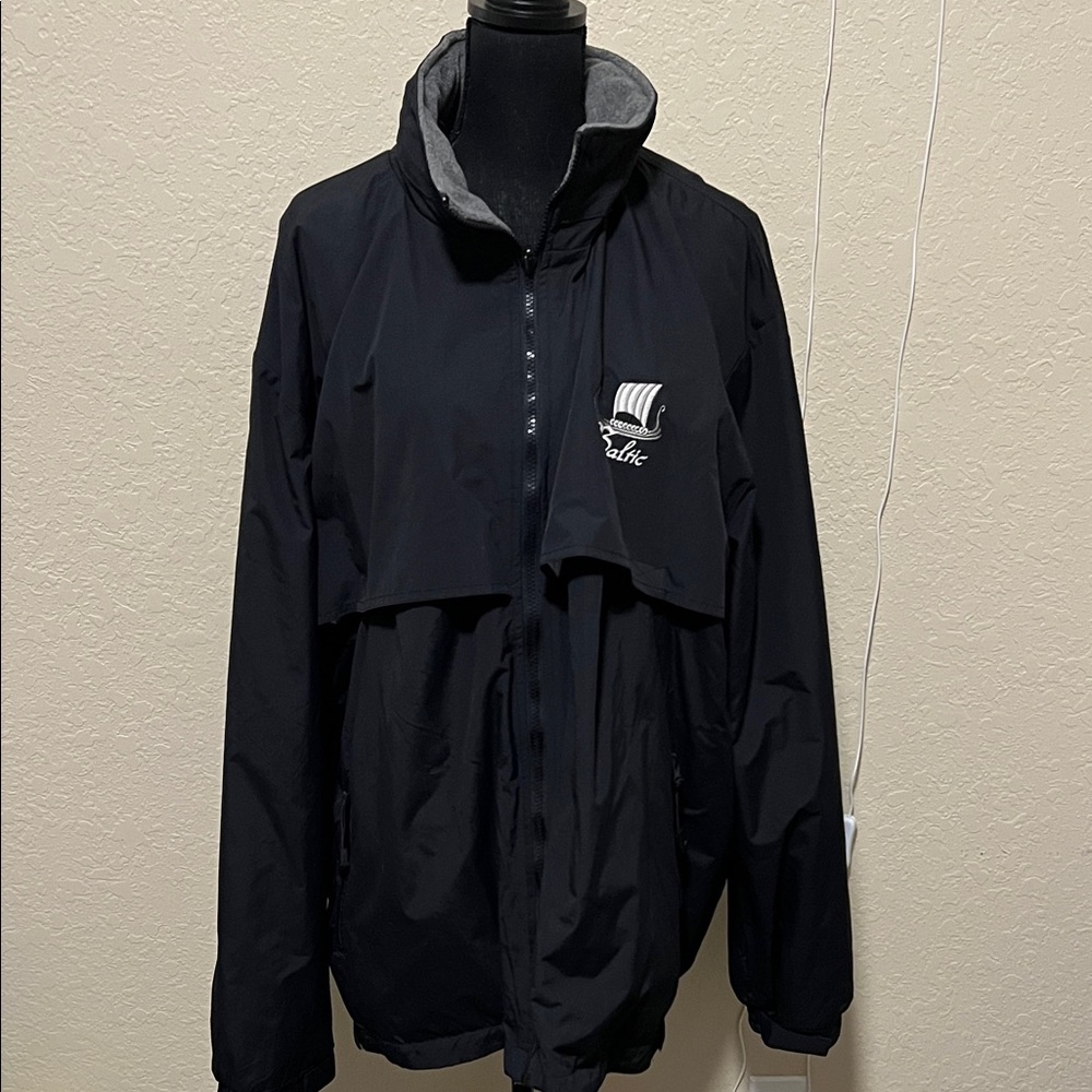 Mens navy Windbreaker Jacket